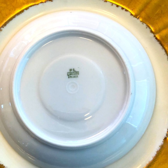 GRATIS- EUC- Pristine PL Limoges France, M. Redon Teacup & Saucer - Picture 12 of 13